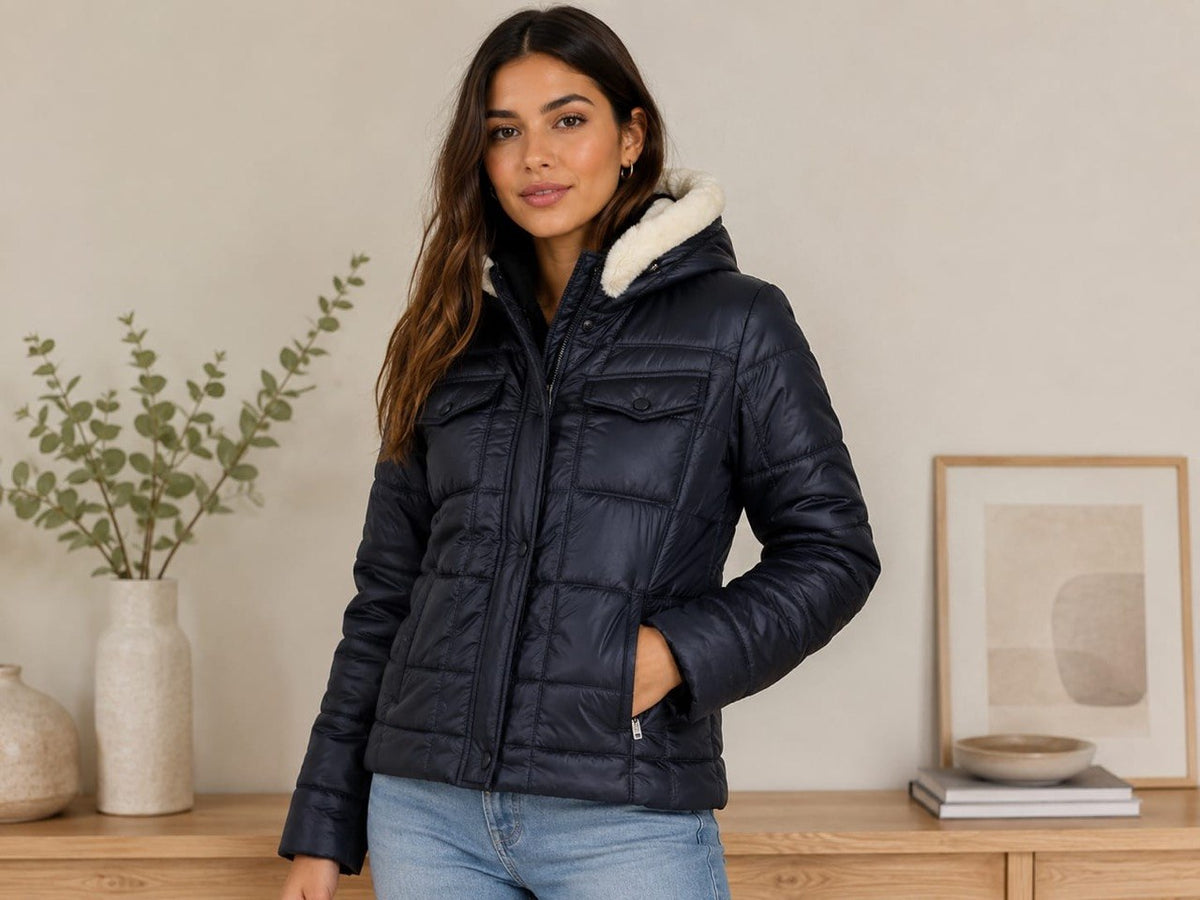 Chaqueta ovejera brillante    V-2