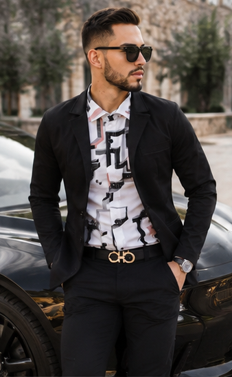 Blazer Slim De Caballero N105